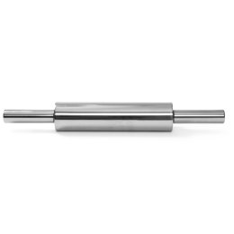 Wałek do ciasta ze stali nierdzewnej śr. 65mm dł. 250/470mm - Hendi 515006 Hendi