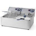 Frytownica frytkownica podwójna Blue Line 230V 2x3300W 2x6L Hendi