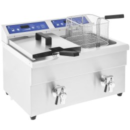 Frytownica frytkownica podwójna indukcyjna 7000W 230V Royal Catering 2x 10L Royal Catering