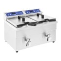 Frytownica frytkownica podwójna indukcyjna 7000W 230V Royal Catering 2x 10L Royal Catering