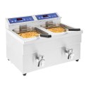 Frytownica frytkownica podwójna indukcyjna 7000W 230V Royal Catering 2x 10L Royal Catering