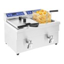Frytownica frytkownica podwójna indukcyjna 7000W 230V Royal Catering 2x 10L Royal Catering