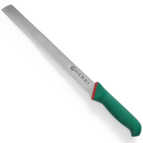 Nóż do chleba i pieczywa ząbkowany Green Line dł. 380mm - Hendi 843888 Hendi