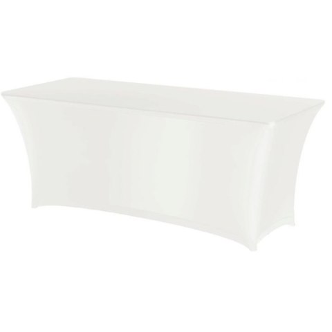 Obrus prostokątny bez prasowania 150x760cm tkanina Jersey biały - Hendi 814390 Hendi