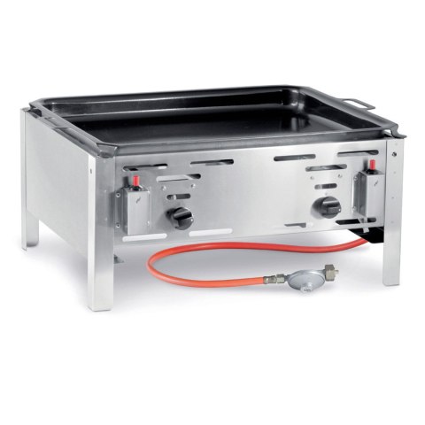 Patelnia gazowa Bake Master Maxi 590x480mm 11.6kW - Hendi 154618 Hendi