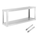 Półka wisząca ścienna podwójna 38 x 120 x 50 cm Royal Catering Royal Catering