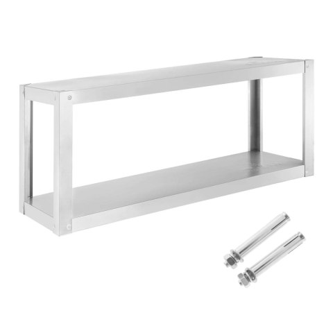 Półka wisząca ścienna podwójna 38 x 120 x 50 cm Royal Catering Royal Catering