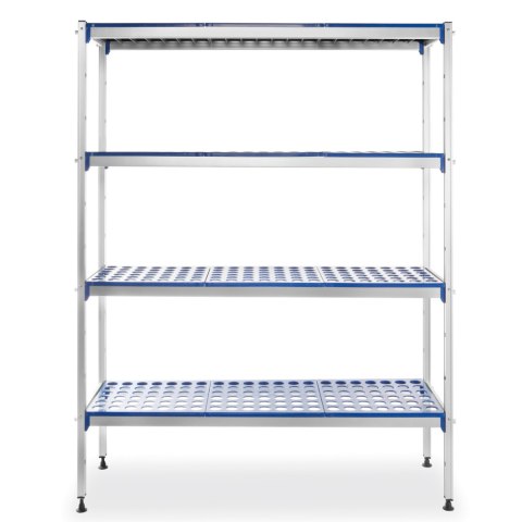 Regał magazynowy ażurowy do żywności szer. 128cm wys. 168.5cm - Hendi 812273 Hendi