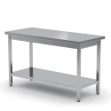 Stół blat roboczy do kuchni centralny stalowy z półką 180x60cm - Hendi 811559 Hendi
