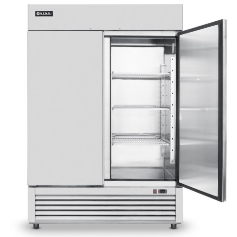 Szafa chłodnicza ze stali nierdzewnej Kitchen Line 2-drzwiowa GN2/1 420W 1300L Hendi