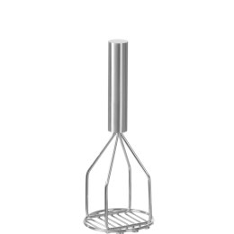 Ubijak tłuczek do ziemniaków puree profesjonalny ze stali nierdzewnej śr. 118mm dł. 306mm - Hendi 693254 Hendi