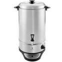 Warnik podgrzewacz z kratką ociekową do wody grzańca stal nierdzewna 230V 10L Royal Catering