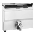 Frytkownica frytownica gastronomiczna dwukomorowa z kranami 230V 2x16L Royal Catering
