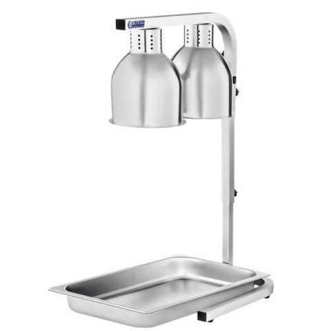 Lampa grzewcza do podgrzewania potraw dań stołowa 2 x 275W Royal Catering RCWB-550I Royal Catering