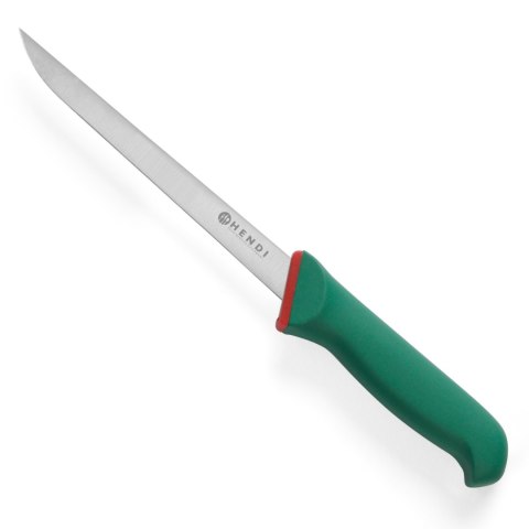 Nóż giętki do filetowania ryb surowego mięsa Green Line 330mm Hendi 843321 Hendi