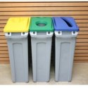 Pokrywa do pojemnika Rubbermaid SLIM JIM reg; zielona Rubbermaid