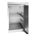 Stół chłodniczy 3-drzwiowy z blatem roboczym ze stali nierdzewnej od -2 do 8deg;C 339L Royal Catering