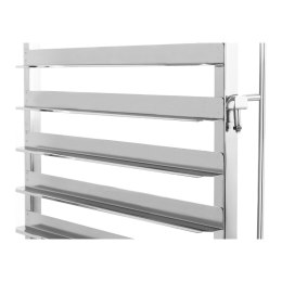 Wózek kelnerski cateringowy do transportu 16 pojemników tac 60 x 40 cm Royal Catering RCTW-16TB.1 Royal Catering
