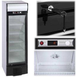 Lodówka chłodziarka szafa chłodnicza na napoje przeszklona 2-8deg;C 278L Royal Catering