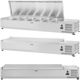 Nadstawa chłodnicza ze stalową pokrywą 7x GN1/3 161 cm Royal Catering