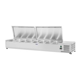 Nadstawa chłodnicza ze stalową pokrywą 8x GN1/3 180cm Royal Catering