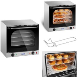 Piec piekarnik konwekcyjny 4-poziomowy 2400 W + 4 x Tacka Royal Catering