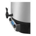 Podgrzewacz warnik do grzańca grzanego wina z kranem timerem LCD stal nierdzewna 2000W 27L Royal Catering