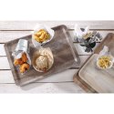 Pojemnik podwójny na sztućce 2 wiaderka stalowe 250x155mm Hendi