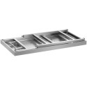 Stół ze stali nierdzewnej cateringowy składany 180 x 60 cm Royal Catering