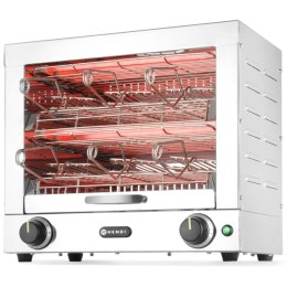 Toster kanapkowy kwarcowy z 6 klamrami 3000W Hendi