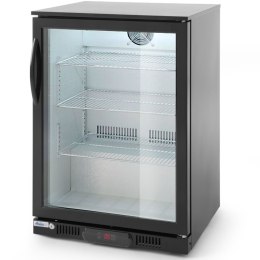 Lodówka chłodziarka barowa sklepowa na napoje 1-drzwiowa 3 półki 135 W 126 l - Hendi 226568 ARKTIC