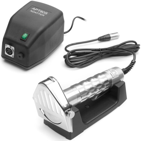 Nóż do kebaba gyrosa elektryczny z ostrzałką i stojakiem 230 V 80 W - Hendi 267264 Hendi