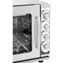 Piec konwekcyjny z funkcją grilla i pary 4 poziomy stal 3000 W ITALY Royal Catering