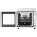 Piec konwekcyjny z funkcją grilla i pary 4 poziomy stal 3000 W ITALY Royal Catering
