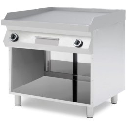 Płyta grillowa gazowa gładka wolnostojąca 2 strefy grzewcze Kitchen Line 800 x 700 mm 10 kW - Hendi 220207 Hendi