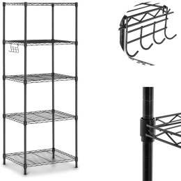 Regał magazynowy druciany ażurowy 5 półek 55 x 44.5 x 150 cm do 150 kg Royal Catering