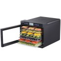 Suszarka do żywności warzyw owoców grzybów ziół ryb 7 rusztów 500 W 230 V - Hendi 229064 Hendi