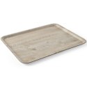 Taca do serwowania laminowana jasne drewno 430 x 330 mm - Hendi 508862 Hendi