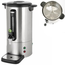Zaparzacz perkolator do kawy z niekapiącym kranikiem stalowy Concept Line 7 l - Hendi 211434 Hendi