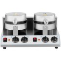Gofrownica okrągła podwójna śr. gofra 185 mm 2600 W Royal Catering