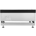 Grill gazowy podwójny gładki ryflowany nierdzewny na gaz ziemny 2x 3.1 kW 0.02 bar 60 x 40 cm Royal Catering