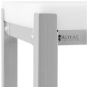 Kloc masarski rozbiorowy z polietylenu na stalowej podstawie 40 x 50 x 86.5 cm Royal Catering