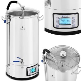 Kocioł warzelny do produkcji piwa z timerem profesjonalny ze stali nierdzewnej LCD 3000 W 50 l Royal Catering