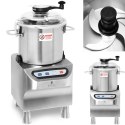 Kuter wilk gastronomiczny do siekania mielenia krojenia mięsa warzyw 8 l 1500/2800 obr./min 800 W Royal Catering