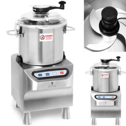 Kuter wilk gastronomiczny do siekania mielenia krojenia mięsa warzyw 8 l 1500/2800 obr./min 800 W Royal Catering