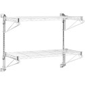 Półka druciana ścienna podwójna do 60 kg 90 x 35 x 60 cm Royal Catering