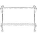 Półka druciana ścienna podwójna do 60 kg 90 x 35 x 60 cm Royal Catering