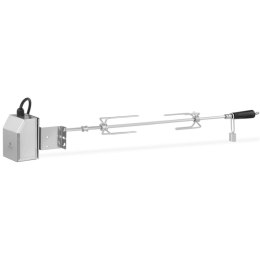 Rożen elektryczny obrotowy do grilla ze stali nierdzewnej 83 cm 2 obr./min Royal Catering