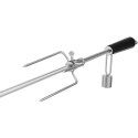Rożen elektryczny obrotowy do grilla ze stali nierdzewnej 83 cm 2 obr./min Royal Catering