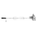 Rożen elektryczny obrotowy do grilla ze stali nierdzewnej 83 cm 2 obr./min Royal Catering
